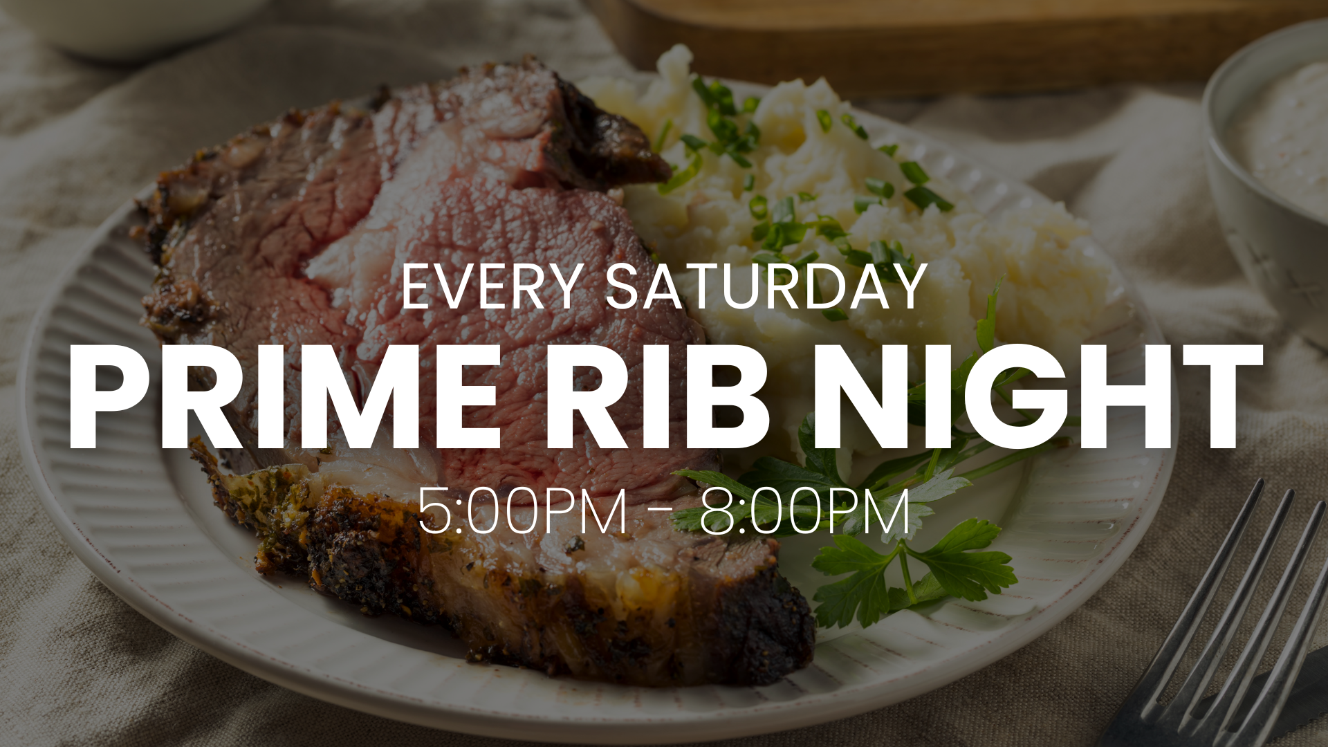 Prime Rib Night