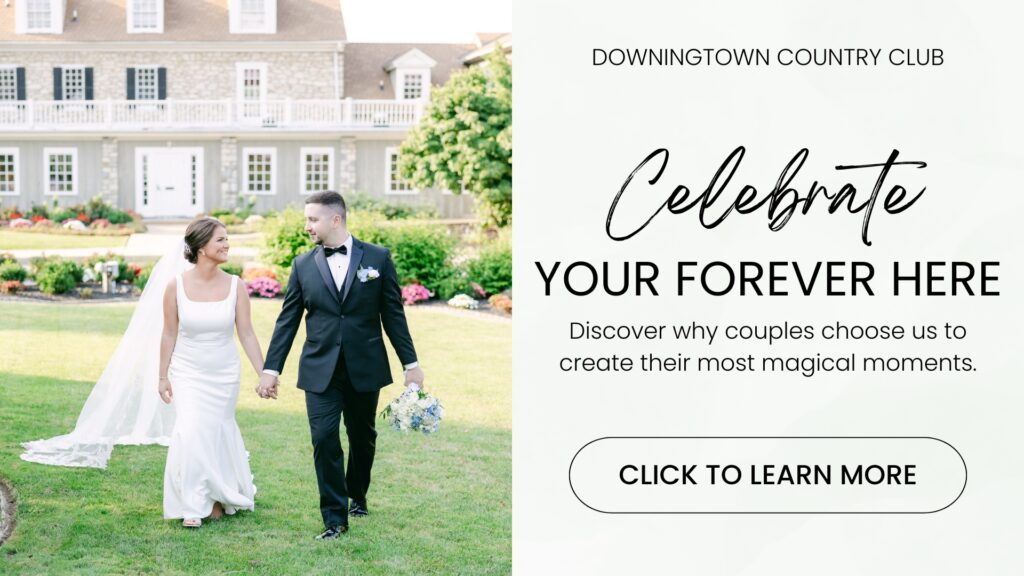 Book Your 2026 Wedding at Downingtown Country Club